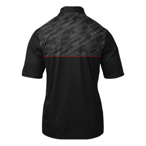 Wholesale Custom Plain Family Matching Organic 200 Grams Men's Polo Shirt Black Red Asian Blank T-shirt for men - Product Image 5