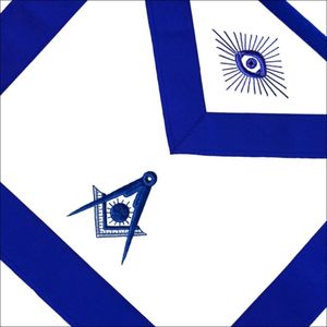 Tablier supérieur maille mascotte, couleur bleu, de haute qualité - Product Image 4