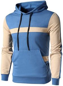 ชุดวอร์มลำลองของผู้ชาย,ชุดวอร์มผ้าฟลีซวิ่งจ๊อกกิ้งเล่นกีฬามีฮู้ด2ชิ้น - Product Image 2