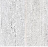 Carrelage en porcelaine espagnole, couleurs grises, 600x1200 / Carrelage en porcelaine gris clair pour la décoration intérieure