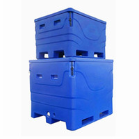 Conteneur isotherme pour le transport et le stockage de poissons vivants