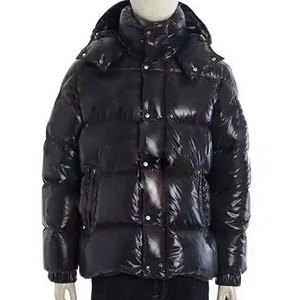 เสื้อแจ็คเก็ตพัฟเฟอร์แฟชั่นใหม่สำหรับผู้ชาย เสื้อแจ็คเก็ตพัฟเฟอร์แบบปากีสถาน สั่งทำได้ตามต้องการ สไตล์ลำลอง สำหรับผู้ใหญ่ ฤดูหนาว สีพื้น - Product Image 3