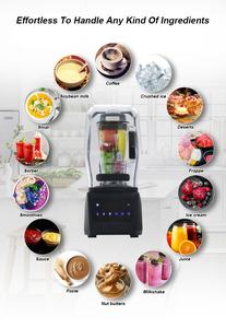 Mélangeur commercial de smoothie de glace de 2.5L mélangeur de fruit de fabricant du mélangeur 1680W avec le moteur pur de Salut-couple de cuivre - Product Image 4