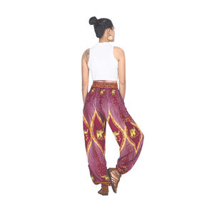 Pantalones bombachos de elefante y diamante para hombre y mujer, ropa, color rojo, PP0004, 020079, 02, listo para enviar - Product Image 3