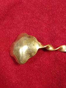 Latest Design Set of 3 Brass Wedding Spoons From India Ideal For Home Kitchen Hotel <b>Tabletop</b> Spoon Set High Quality New Prices - Product Image 5