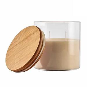 Frascos de vidrio personalizados para velas, decoración del hogar con acabado antiguo de tendencia, velas perfumadas en colores y tamaños personalizados - Product Image 3