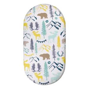 Drap pour lit de bébé, en coton pur, organique - Product Image 2