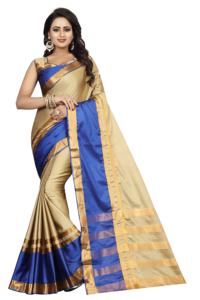Saree traditionnel indien en soie ApparelGarment - Product Image 4
