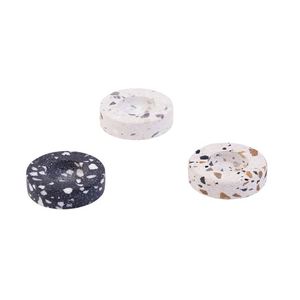 Brassworld inde luxe photophore bougeoir ensemble personnalisable laiton métal cristal en relief noël candélabre perles de verre - Product Image 6