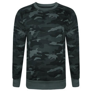 Sweat-shirt à capuche unisexe en coton biologique pour homme, vêtement de sport, personnalisé, imprimé camouflage, en éponge française, grande taille - Product Image 4