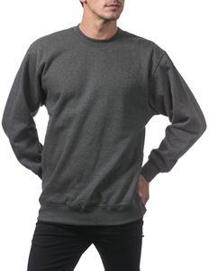 La comodidad de los hombres ligeros de cuello redondo jersey de lana sudaderas (9oz) - Product Image 3