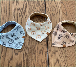 <b>muslin</b> drool bandana bibs - Product Image 1
