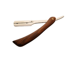 Navaja de Afeitar Profesional con Mango de Madera y Hoja de Acero Inoxidable, Herramienta de Barbería para Afeitar la Cara, No Desechable para Hombres de Life Care. - Product Image 6