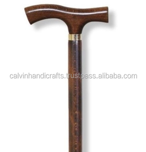 Bastón náutico de madera marrón para hombres y mujeres bastón para caminar Formal para Navidad y Acción de Gracias ocasiones regalo - Product Image 6