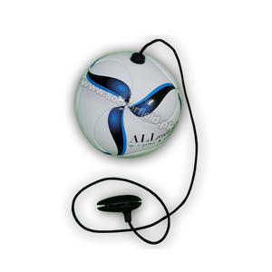 Balón de entrenamiento de fútbol oficial personalizado de alta calidad, logotipo de cuerda duradera, productos fabricados clásicos, balón de fútbol de habilidad - Product Image 5