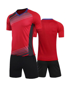 Hot <b>Sale</b> Soccer Football Uniforms Custom Soccer Jerseys Set Short Sleeve Printed Quick Dry 100% Polyester High Quality - Product Image 4