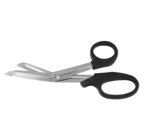 Instruments chirurgicaux de haute qualité, ciseaux à bandes universels, poignée en plastique, noir en acier inoxydable de 14.5 cm qualité allemande - Product Image 2