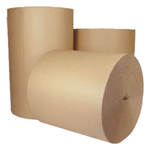 Rollo de papel Kraft recubierto de doble cara OCC/OINP/ONP, desecho de papel usado con alta visibilidad - Product Image 1