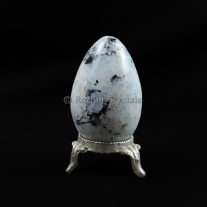 ราคาที่ดีที่สุดเรนโบว์มูนสโตนพลอยไข่ - Product Image 2