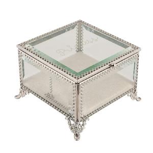 Soporte de Metal de mesa para joyería, forma cuadrada, hecho a mano, de diseñador, personalizado, a precio asequible - Product Image 1