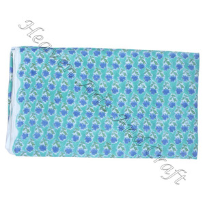 ผ้าคอตตอนพิมพ์ลายดอกไม้ย้อมสีธรรมชาติ1000เมตรย้อมเป็นมิตรกับสิ่งแวดล้อมผ้าถักน้ำหนักเบาทำจาก100% - Product Image 4