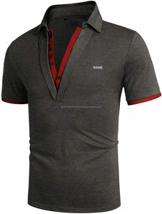 Polo de Golf en coton brodé pour hommes, impression personnalisée, Logo, décontracté, Sublimation, broderie en soie, pièces OEM - Product Image 3