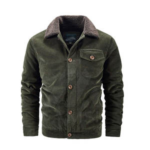 Oversized Winter <b>Suede</b> Leather <b>Jackets</b> for Men/Women OEM Service Available - Product Image 1