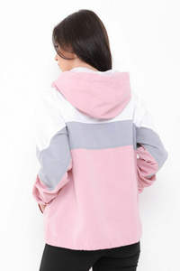 Sweat à capuche coupe-vent de luxe personnalisé pour femmes 100% polyester confortable et imperméable Logo personnalisé grandes tailles automne décontracté renard - Product Image 6