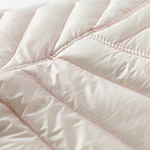 Veste matelassée à capuche en nylon et polyester imperméable sur mesure avec impression de logo personnalisé, design tendance pour la saison hivernale - Product Image 3