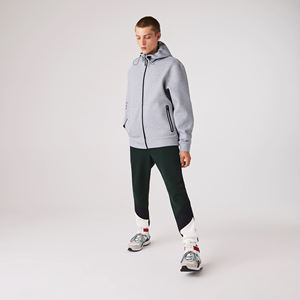 ชุดวอร์มผู้ชายแบบสวมหัวทรงปกติ ไซส์ใหญ่ กันลม แห้งเร็ว ผ้าฟลีซ โพลีเอสเตอร์/คอตตอน ความยาวเต็มตัว ใส่ได้ทุกฤดู - Product Image 3