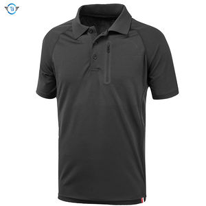 Precio de fábrica, superventas, 100%, camiseta Polo de algodón orgánico, manga corta, secado rápido, sólido, logotipo personalizado, polos de Golf para hombre, venta al por mayor - Product Image 3