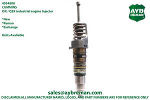 4954888NX 4954888PX 4954888RX AYB Reman Injecteur pour moteur Diesel ISX/QSX Plusieurs modèles 4954888 - Product Image 2