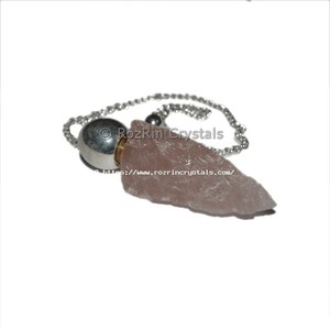 Orden en línea para de cuarzo rosa Natural de los péndulos | Cuarzo Rosa Natural de los péndulos a bajo precio - Product Image 2