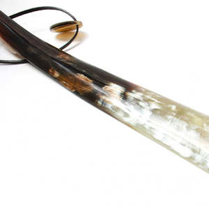 ปรับแต่งแฮนด์เมดควายธรรมชาติฮอร์นแบนเชือกผูกรองเท้าขัดและฮอร์นด้ามยาวสำหรับสีดำธรรมชาติ - Product Image 4