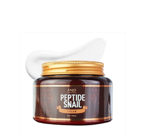 Crème au peptide d'escargot ANJO, cosmétique coréen anti-âge et anti-rides, soin hydratant du visage 280 ml pour adultes, tous types de peau - Product Image 1