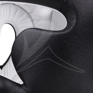 Protector de Cabeza de Boxeo de Cuero con Diseño Personalizado Profesional para Entrenamiento de MMA ROBUST INDUSTRIES RI-2202 con Colores y Logotipo Personalizados - Product Image 2
