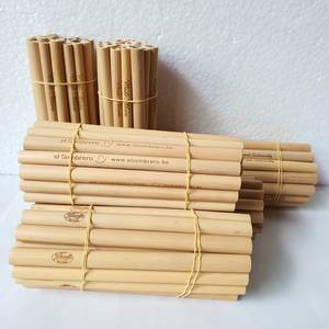 Meilleure vente 2025 ensemble de pailles en bambou Pailles en bambou naturel/Pailles en fibre de bambou Matériau écologique et biodégradable - Product Image 2