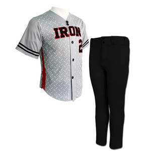 ชุดเบสบอลสำหรับผู้ใหญ่,ชุดเบสบอลสวมใส่สบายน้ำหนักเบาดีไซน์ใหม่ - Product Image 2