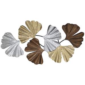Diseño personalizado decoración del hogar hojas 41 "ancho Metal pared decoración fabricante indio fábrica - Product Image 4