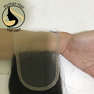 Extensions de cheveux brésiliens vierges, bon marché, cuticules alignées, vendeur, fermeture frontale, 4x4, pre-plucked, HD, fermeture en dentelle, perruques de cheveux humains - Product Image 6