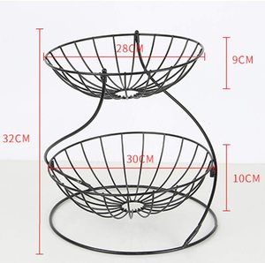 Fruit <b>Basket</b> Metal Wire Wire Fruit <b>Basket</b> 3 Tier Wire Fruit <b>Basket</b> - Product Image 2
