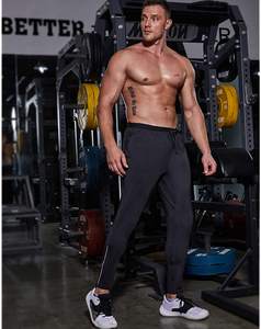 กางเกงวอร์มขายาวสำหรับผู้ชาย,กางเกงวอร์มแฟชั่นใหม่แบบสั่งตัด - Product Image 5