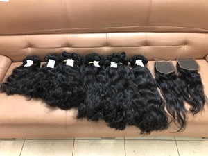 Offre spéciale!! Tissage en lot malaisien naturel Double drawn — ali queen, cheveux sur trame faite à la machine, cuticules vierge - Product Image 4