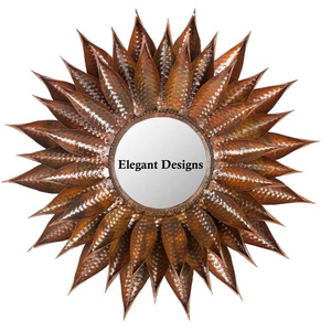 Premium Quality Handmade Flower Shape Designer Wall <b>Mirror</b> Luxury Eco-Friendly Eco Friendly for Home Use - Product Image 4