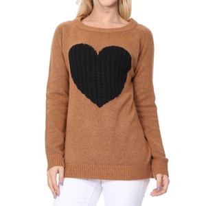 เสื้อสเวตเตอร์แขนยาวผู้หญิง ดีไซน์ใหม่ล่าสุด ลายพิมพ์ลำลอง ระบายอากาศได้ดี ตกแต่งกระดุม เหมาะสำหรับส่งออก - Product Image 1