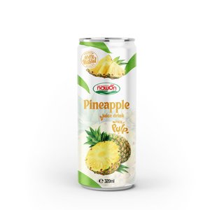 Jus d'ananas 320 ml avec pulpe, boisson naturelle saine, fabricant, marque privée, approvisionnement en gros, mondial - Product Image 1