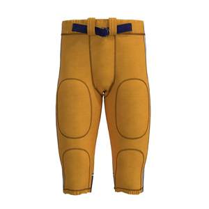Pantalons de football américain personnalisés pour équipes adultes, grandes tailles, respirants, haute qualité, 100% polyester, logo et shorts personnalisés - Product Image 1