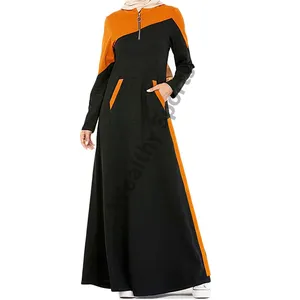 Toptan özel Burqa Abaya bayanlar için yüksek kalite yeni tasarım Dubai müslüman Burqa Abayas islam giyim kadınlar için
