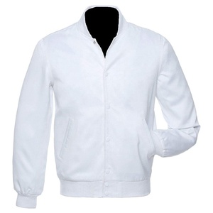 Venta al por mayor de chaquetas bomber universitarias con logotipo personalizado impreso, ropa de calle, chaqueta bomber de satén, chaquetas universitarias de béisbol a la moda para hombre, viento - Product Image 1