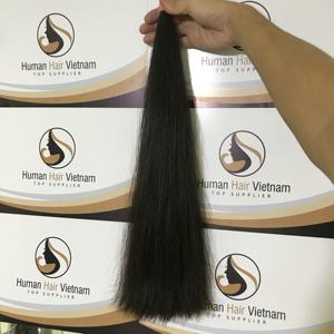 Super doble dibujado recto pelo humano paquetes de pelo más largo Ratio 90% negro y marrón Color Natural - Product Image 1